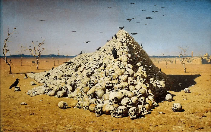 В. Верещагин, «Апофеоз войны», 1871. Иллюстрация.